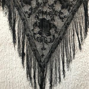Accessories - Black Woven Pashmina Wrap/ Scarf - NWOT Accessories - Black Woven Pashmina Wrap/ Scarf - NWOT